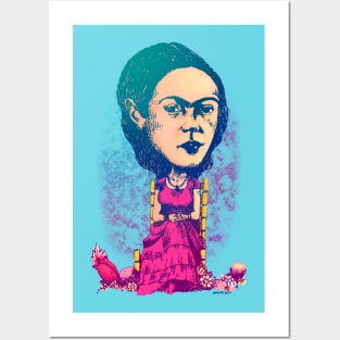 Frida Posters and Art